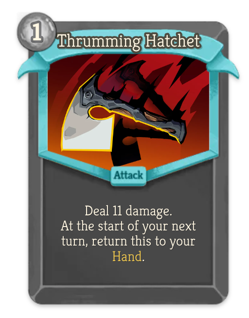 Thrumming Hatchet